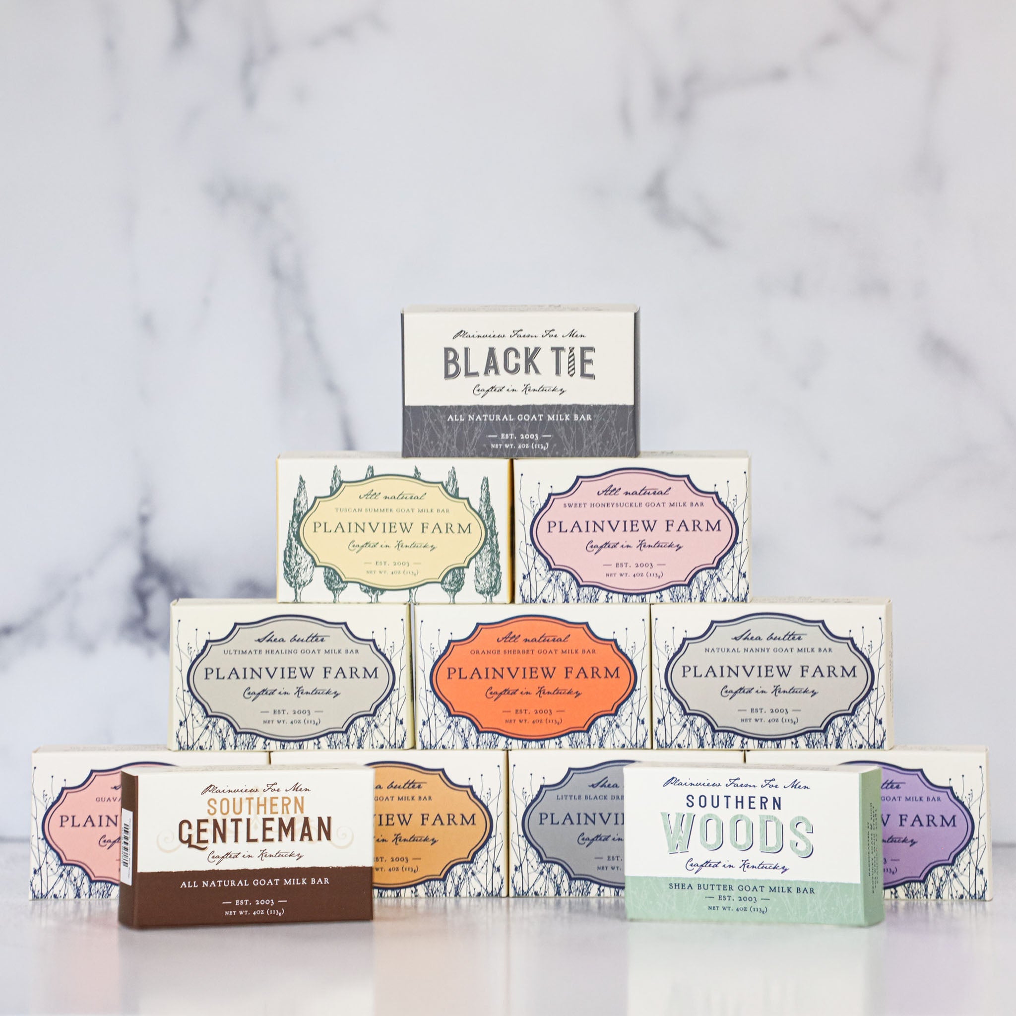 Plainview Farm Goat Milk Bar Soap Set - Kentucky Soaps & Such