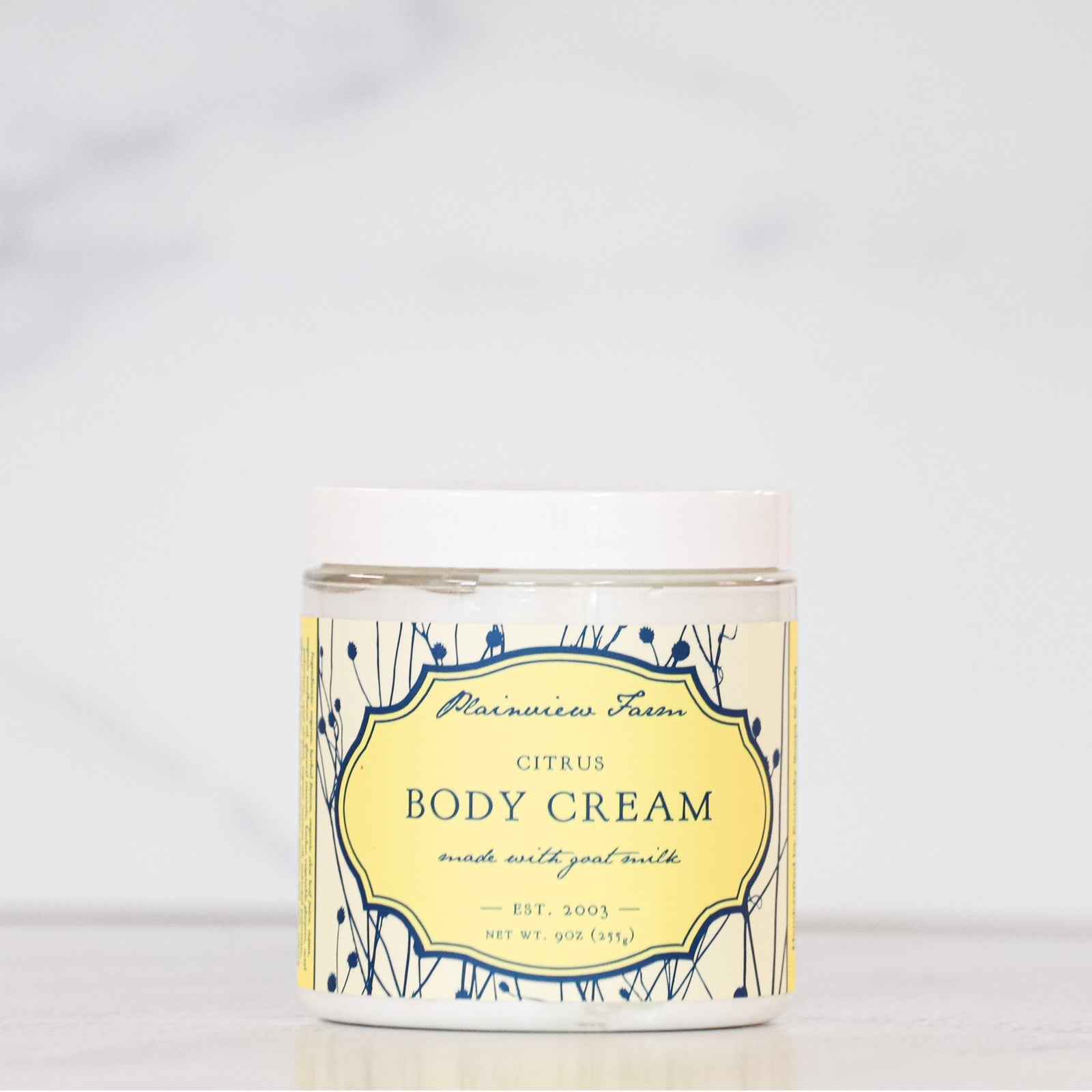 Plainview Farm Citrus All Natural Body Cream