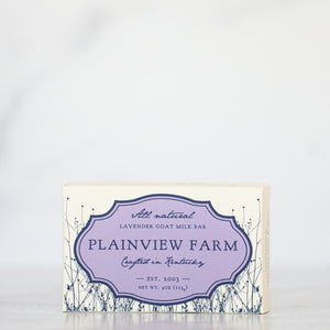 Plainview Farm Goat Milk Bar Soap - Kentucky Soaps & Such