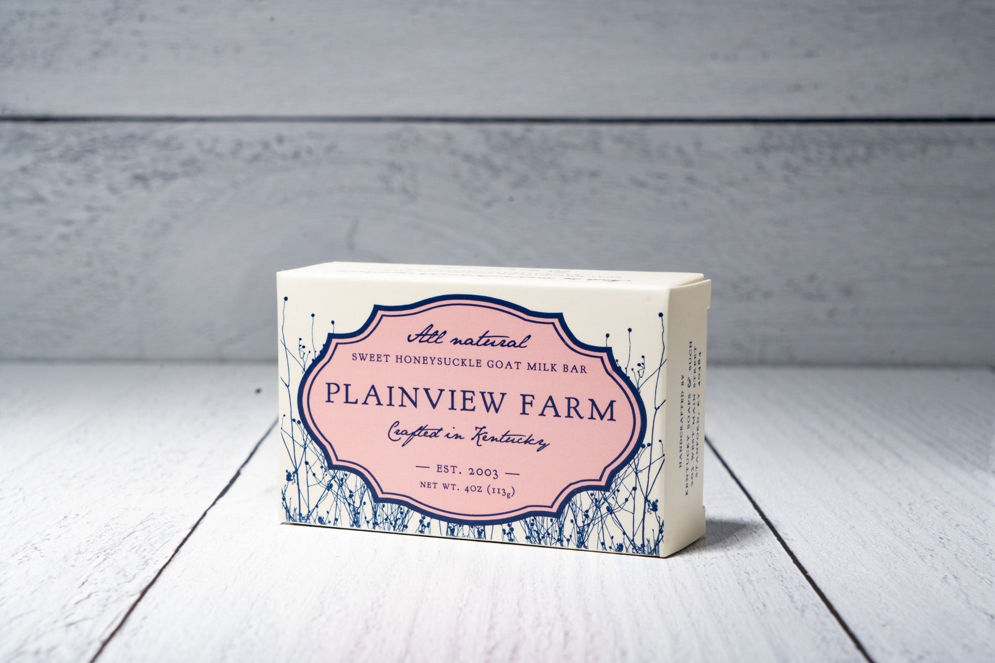 Plainview Farm Goat Milk Luxury Bar Soap - Kentucky Soaps & Such