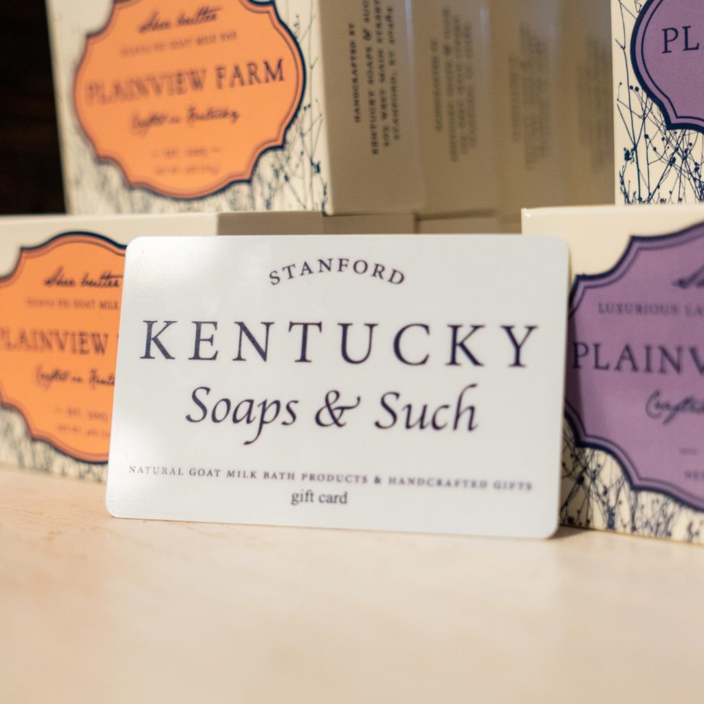 Gifting Gift Cards Kentucky Soaps & Such