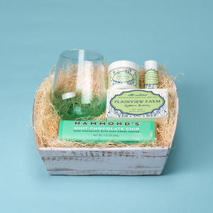 Relax and "Rewine" Gift Basket - Kentucky Soaps & Such